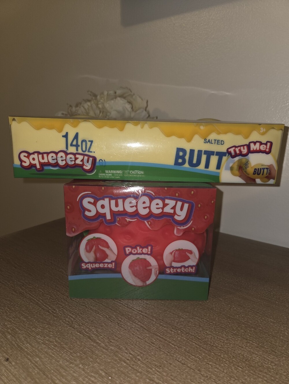Squeeezy 2pc Bundle- Butter,strawberry